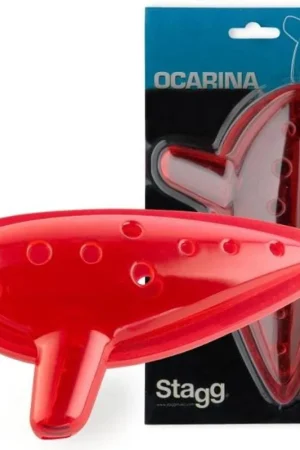 Spedito Oggi Stagg ocarina OCAPL RD Red